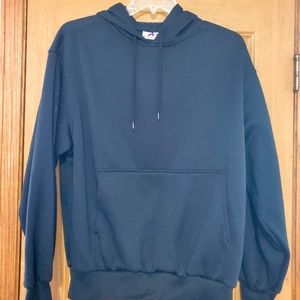 MEN'S BLACK HOODIE SWEATSHIRT ATHLETECH SIZE M